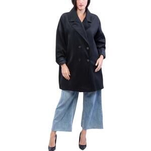 Vintage Union Made in USA J&H Fashions Double Breasted Wool Pea Coat Jacket 14